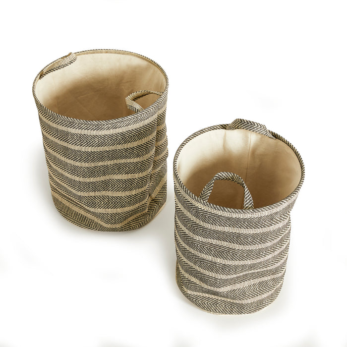 Marleigh Round Baskets, Set Of 2 - View 2