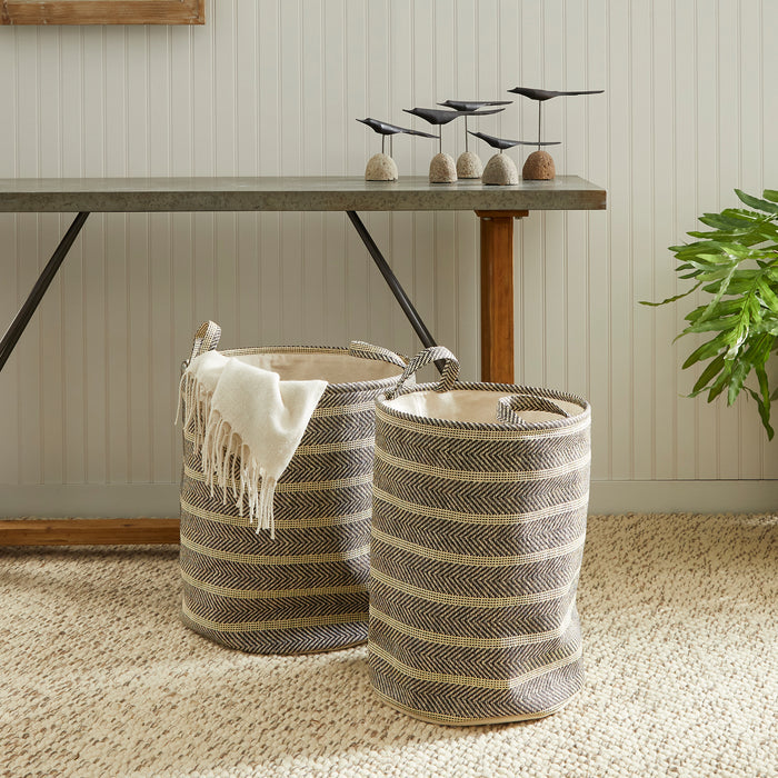 Marleigh Round Baskets, Set Of 2 - View 4