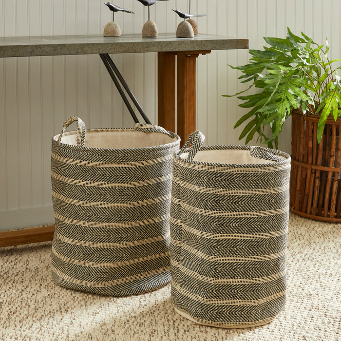 Marleigh Round Baskets, Set Of 2 - View 7