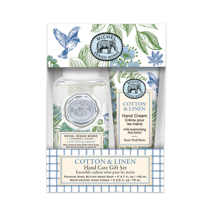 MDW Cotton & Linen Handcare Gift Set