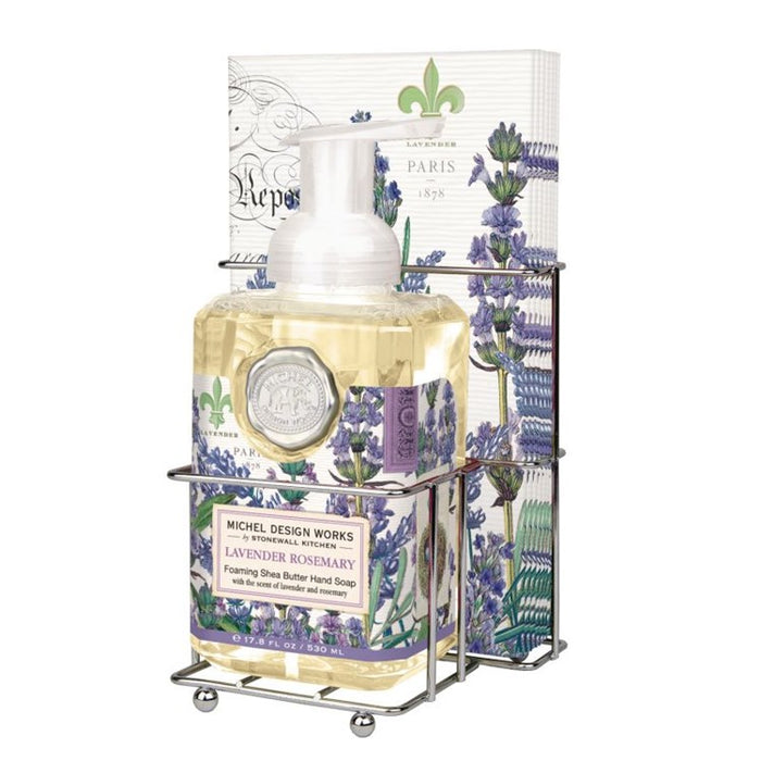 MDW Lavender Rosemary Foaming Soap Napkin Set by Stonewall Kitchen