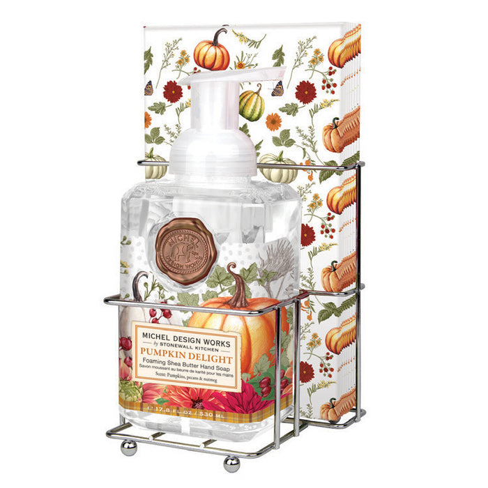 MDW Pumpkin Delight Foaming Soap Napkin Set
