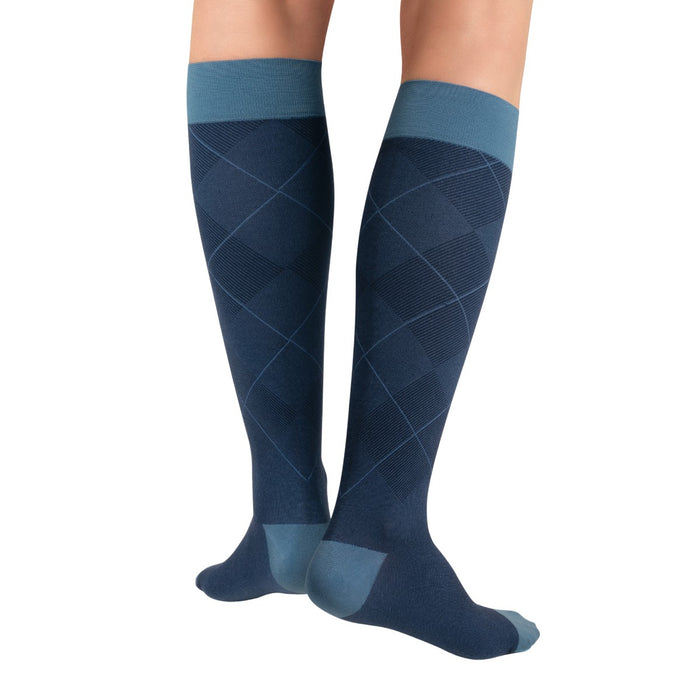 Meia Jobst Style 20-30 mmHg 3/4 Casual Pattern