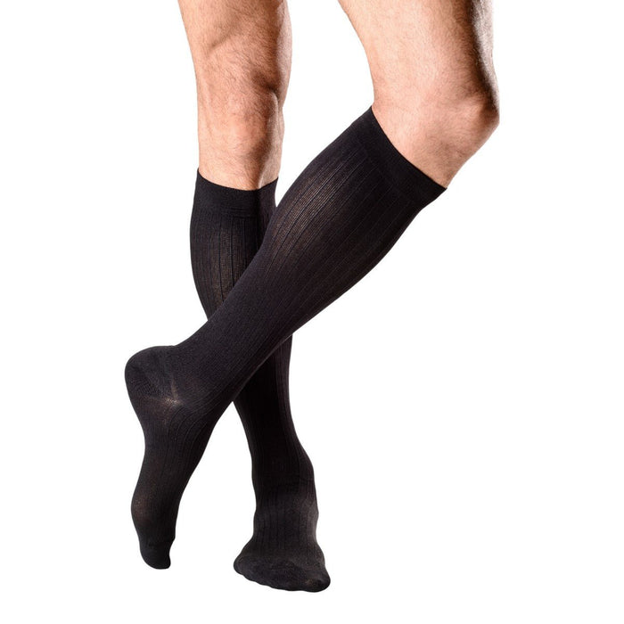 Meia Sigvaris 3/4 Masculina Actitud Canelada 15 - 20 mmHg - FisioStore