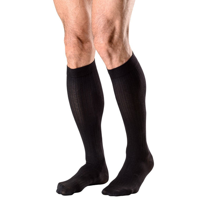 Meia Sigvaris 3/4 Masculina Actitud Canelada 15 - 20 mmHg - FisioStore