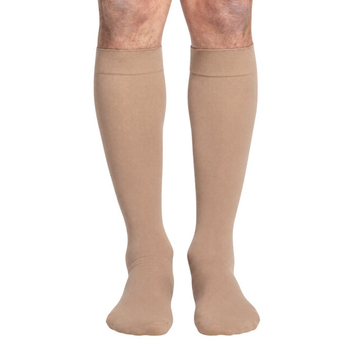 Meia Sigvaris Algodão Super Tech 20-30 mmHg 3/4 Fechada - FisioStore