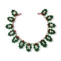 Merry Christmas Holly Felt Garland