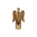 Metal Angel Container, Antique Gold Finish