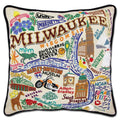 MILWAUKEE PILLOW BY CATSTUDIO - A. Dodson's