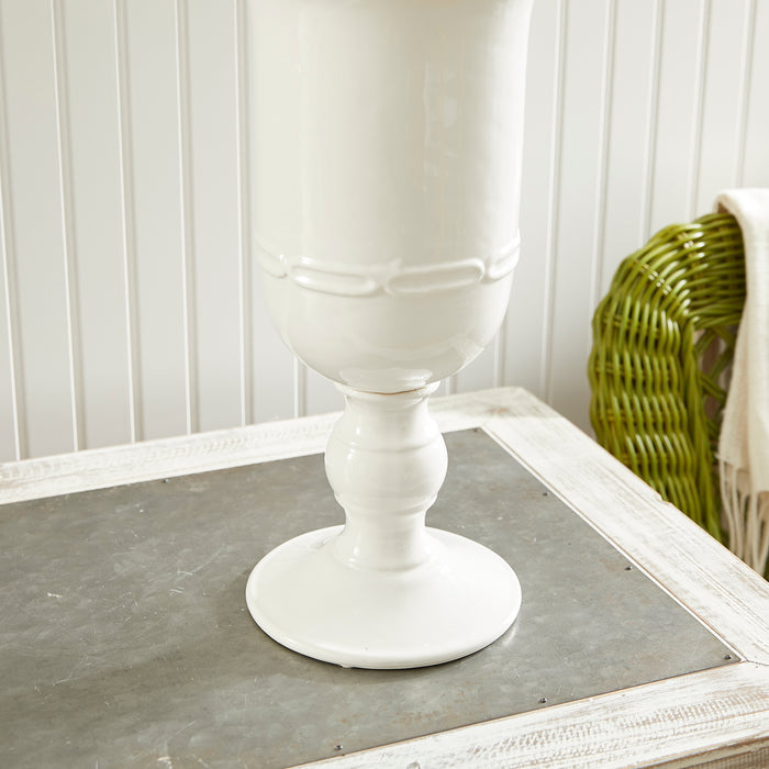 Mirabelle Petite Pedestal Urn - View 7