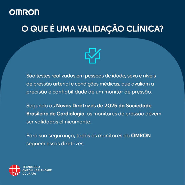 Monitor de Pressão Arterial de Braço Omron HEM-7142 - FisioStore