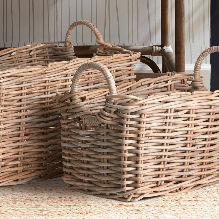 Normandy Halo Rectangular Baskets, Set Of 2 - View 3