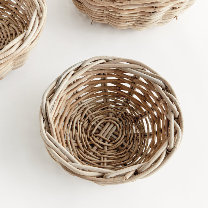 Normandy Low Bowls, Set Of 3 - View 3
