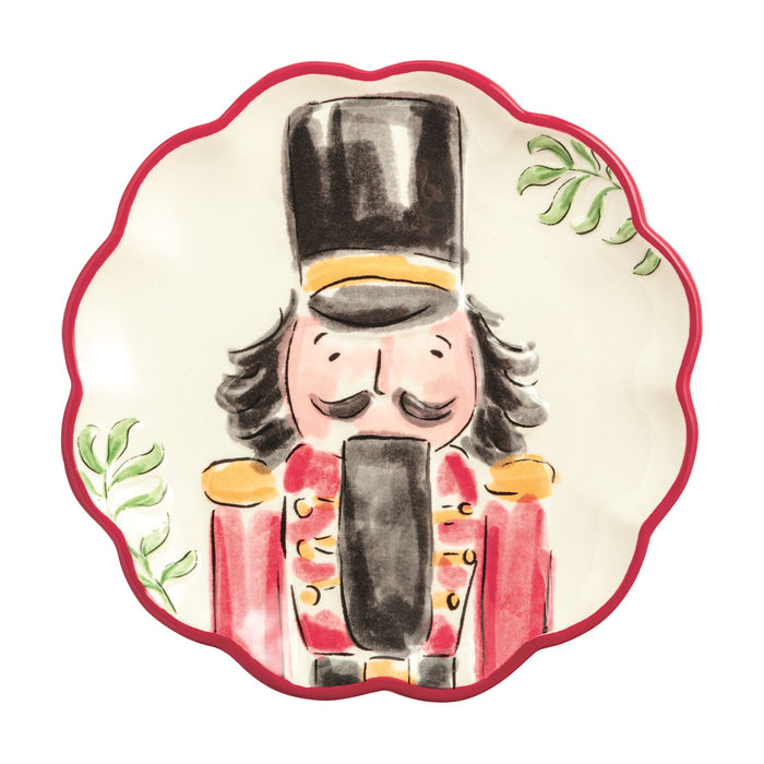 Nutcracker Dessert Plate by Mud Pie