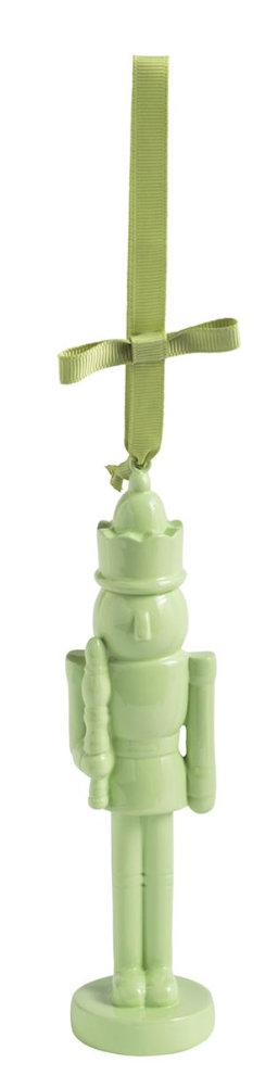 Nutcracker Lacquered Ornaments by Mud Pie