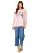 Nutcracker Sparkle Sweatshirt by Mud Pie