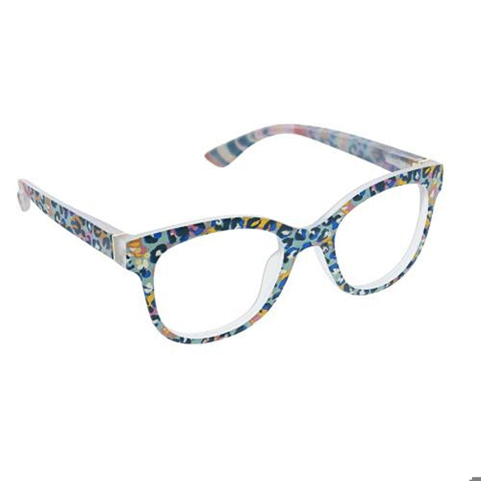 Oasis Leopard reading glasses by Peepers