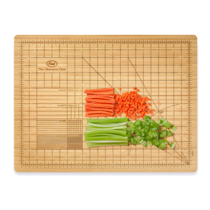 Obsessive Chef Bamboo Cutting Board by Fred