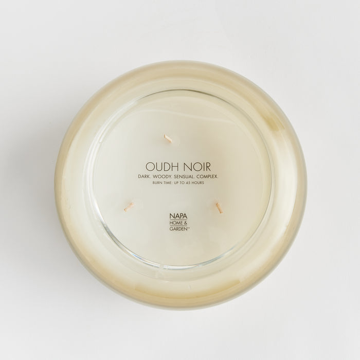 Oudh Noir 3-Wick Candle Bowl - View 4