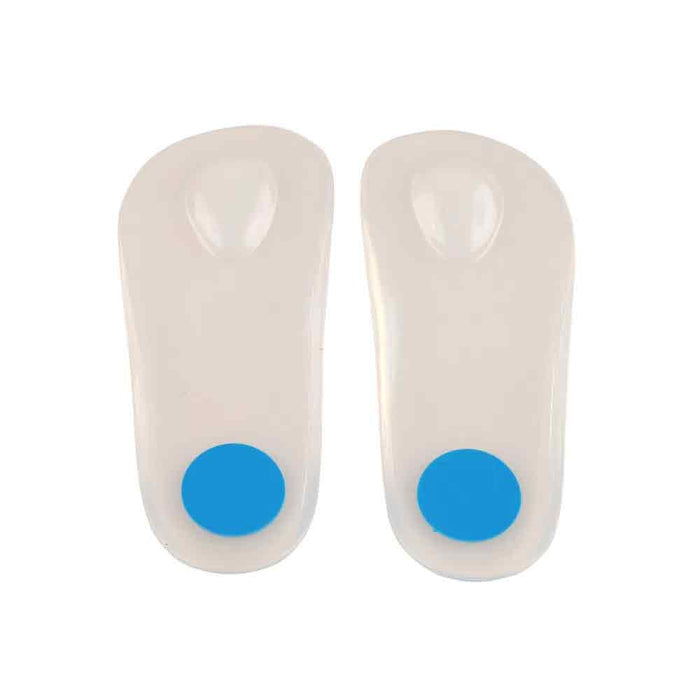 Palmilha de Silicone 3/4 com Piloto e Ponto Azul Ortho Pauher 5002 Par