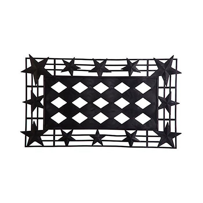 Patriotic Door Decor and Sassafras Mat Set