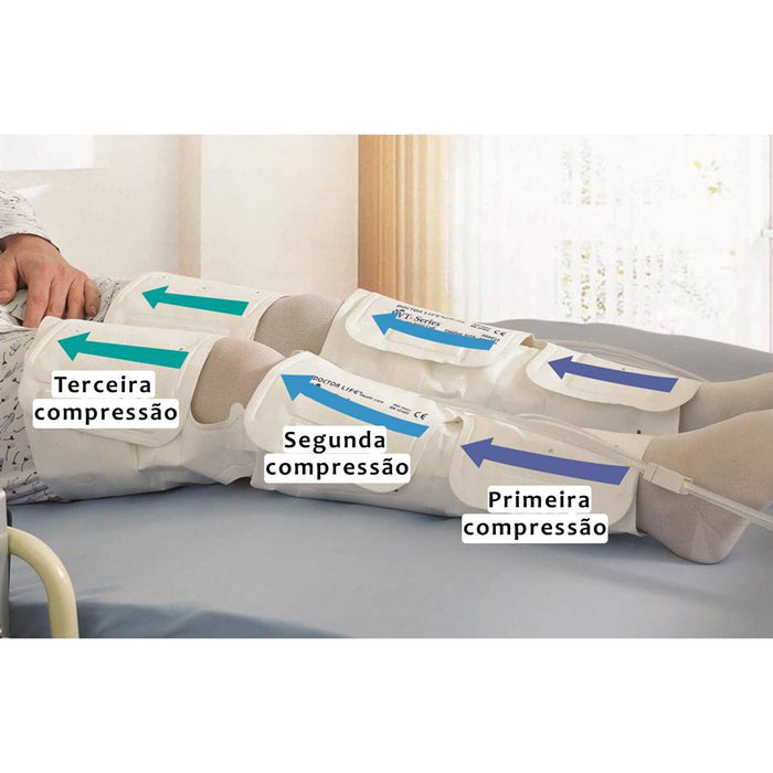 Perneira de Tornozelo, Panturrilha e Coxa para Compressor DVT 2600 Doctor Life - FisioStore