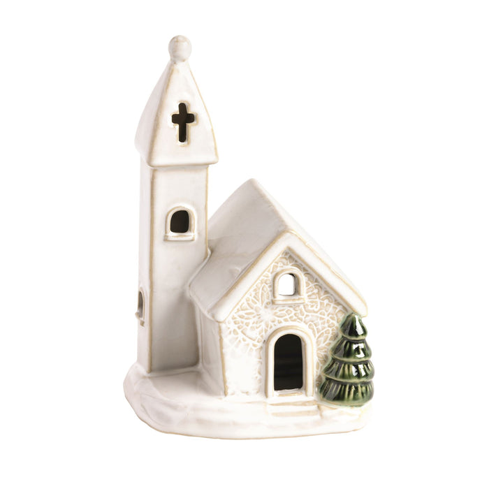 Pressed Lace Church Sitter by Mud Pie