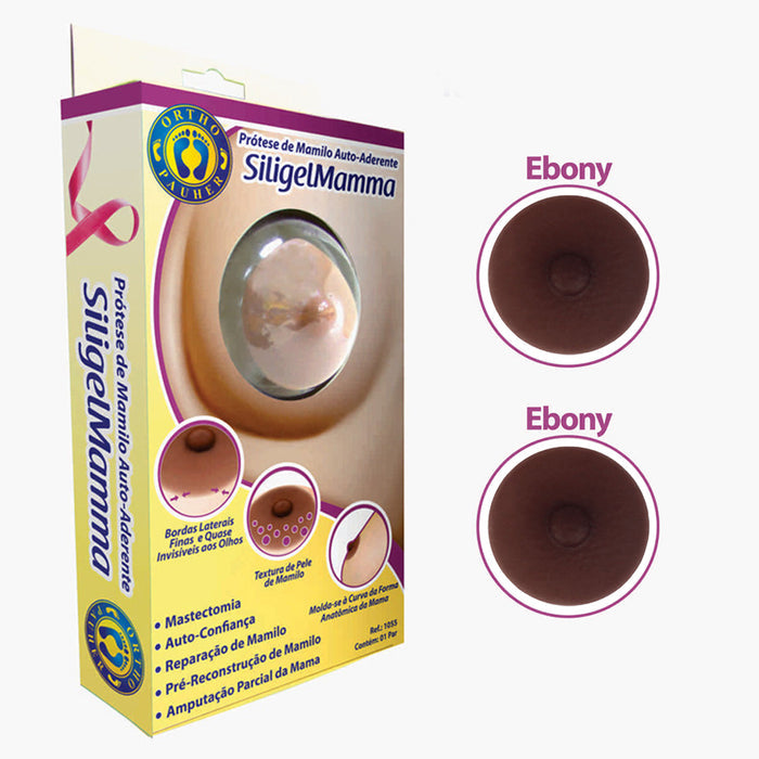 Prótese de Mamilo de Silicone Ortho Pauher ref 1055