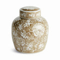 Province Lotus Lidded Jar