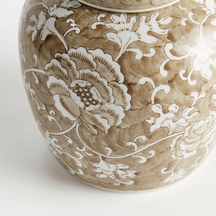 Province Lotus Lidded Jar - View 5
