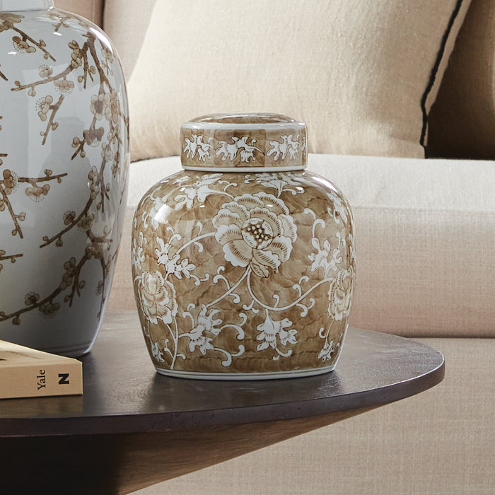 Province Lotus Lidded Jar - View 6
