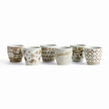 Province Mini Flower Pots, Set Of 6