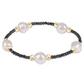 enewton Purpose Admire Pearl 8mm Faceted Hematite Bracelet