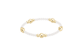 Purpose Gold 6mm Pearl Bracelet by Enewton