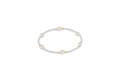Purpose Pearl Mixed Metal 5mm Bracelet by enewton