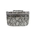 PurseN Classic Train Case - Silver Python - A. Dodson's