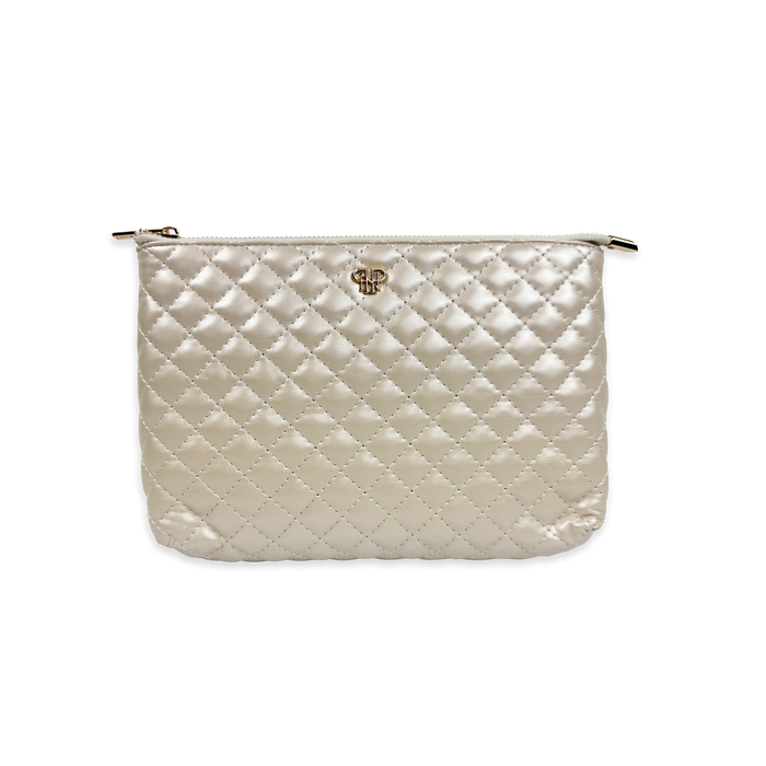 PurseN Everyday Sleek Case - Pearl Quilted