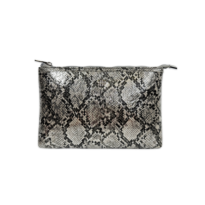 PurseN Everyday Sleek Case - Silver Python - A. Dodson's
