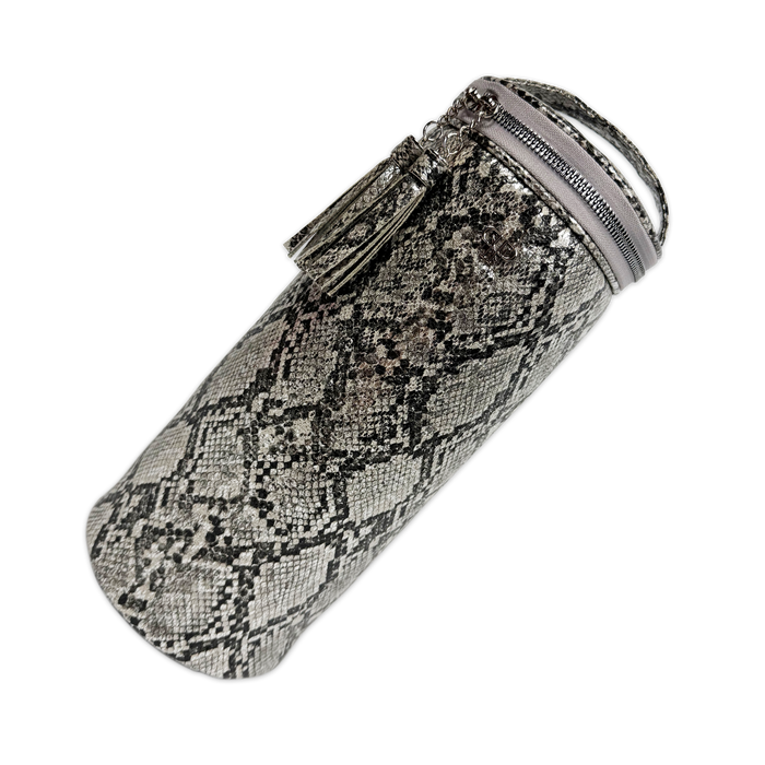 PurseN Hot Tools Holder - Silver Python - A. Dodson's
