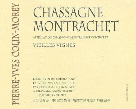 PYCM Chassagne Montrachet Vieilles Vignes 2020