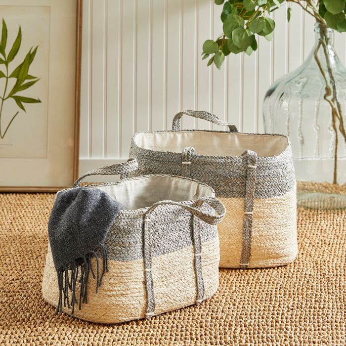 Quinn Rectangular Baskets, Set Of 2 - View 5