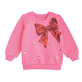 Red Bow Sweatshirt by Mud Pie