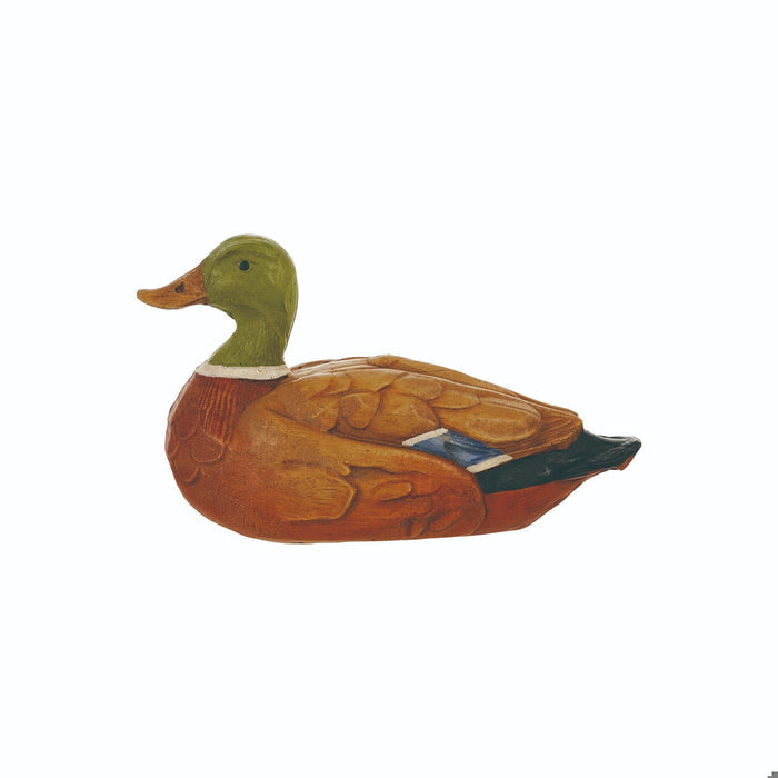 Resin Mallard, Natural, Green