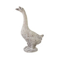 Resin Standing Goose, Heavily Distressed Finish