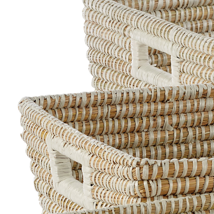 Rivergrass Rectangular Baskets, Set Of 3 - View 2