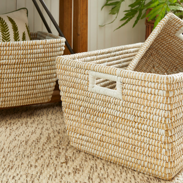 Rivergrass Rectangular Baskets, Set Of 3 - View 6