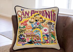 SAN ANTONIO PILLOW BY CATSTUDIO - A. Dodson's
