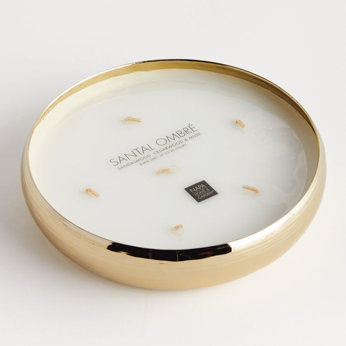 Santal Ombre 6-Wick Candle Tray - View 2