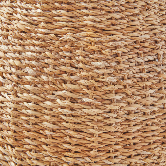 Seagrass Hourglass Pouf - View 4