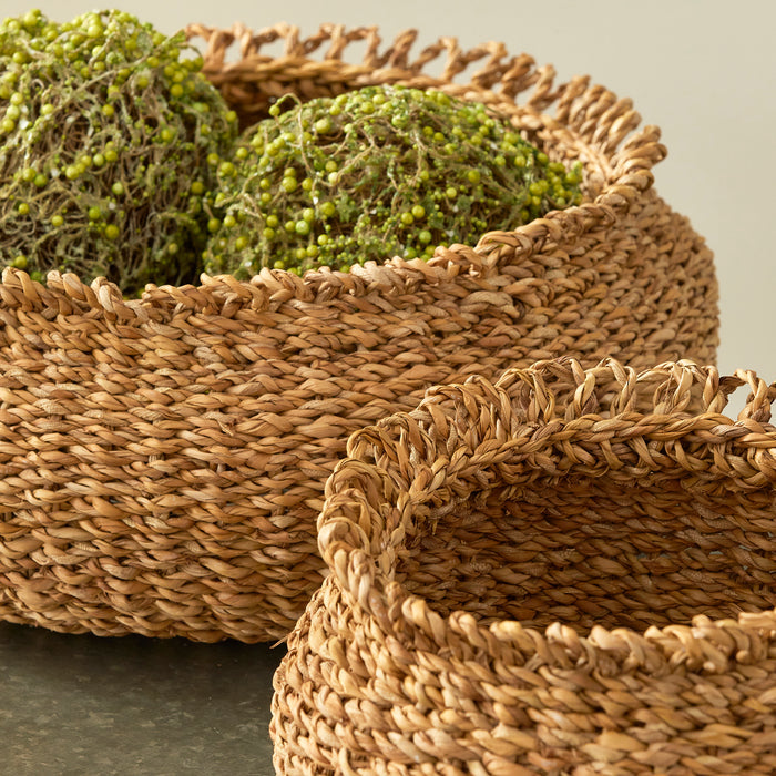 Seagrass Loop Baskets, Set Of 3 - View 3